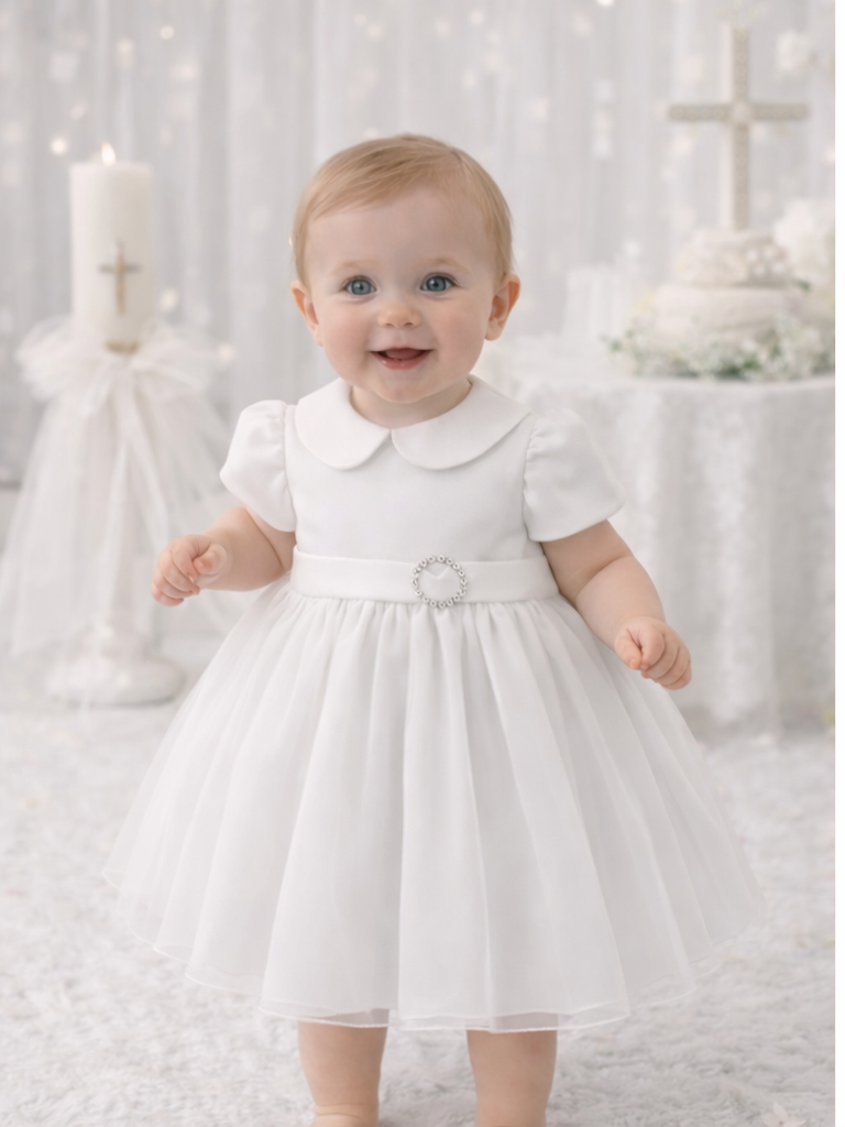 Abito battesimale bimba