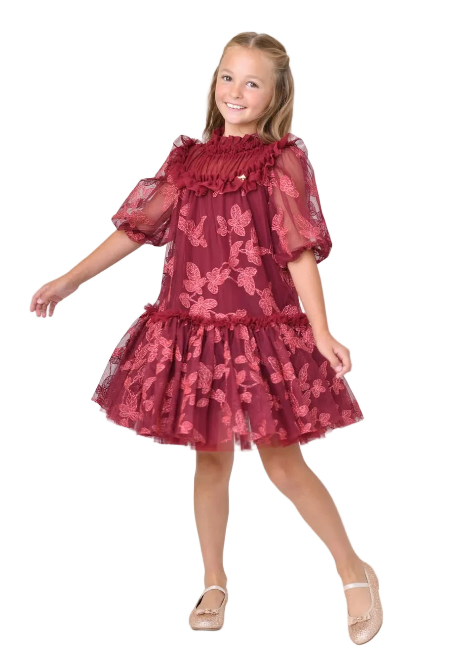 Abito Bordeaux Angel’s face