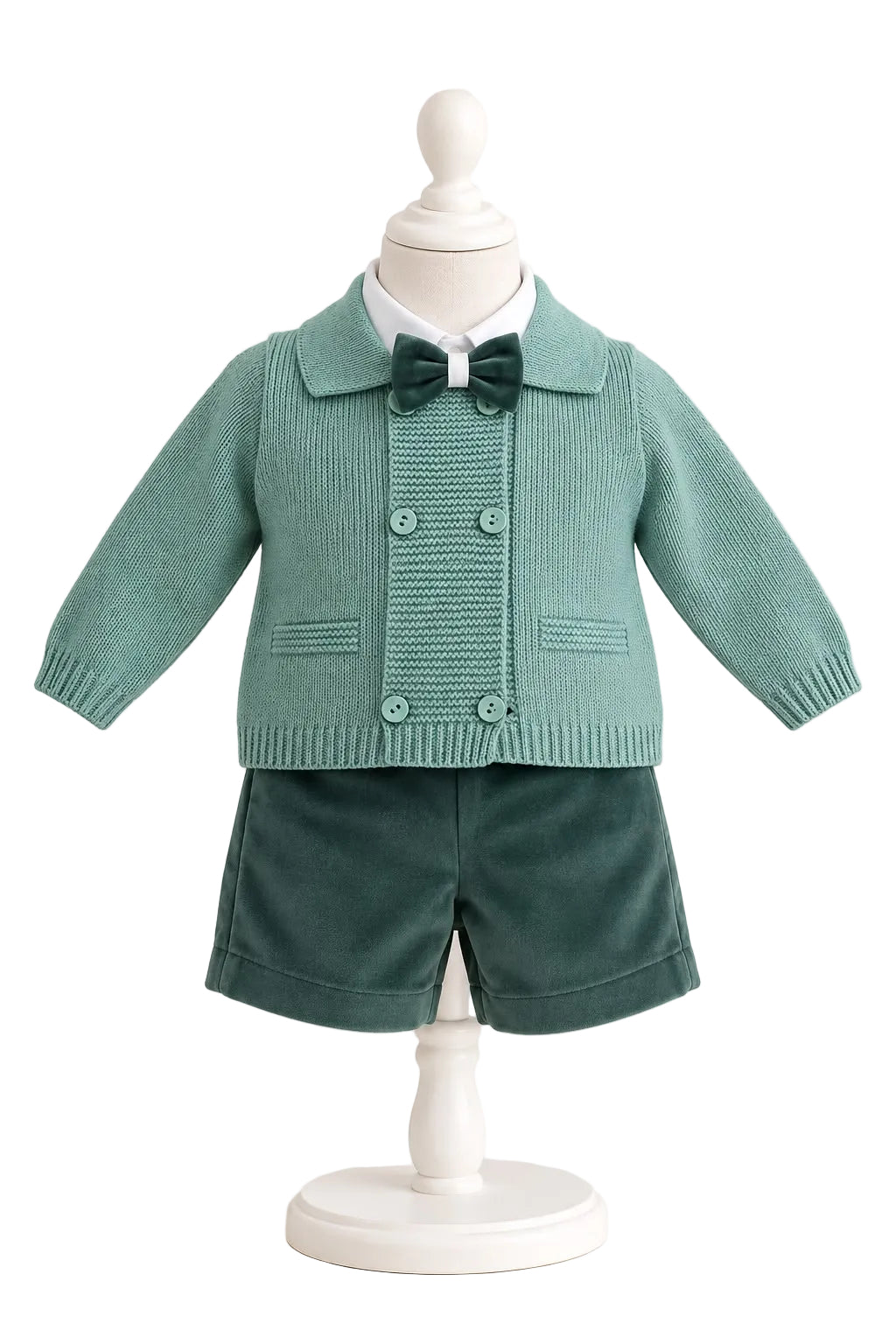 Completo Ponto Por Ponto con Cardigan