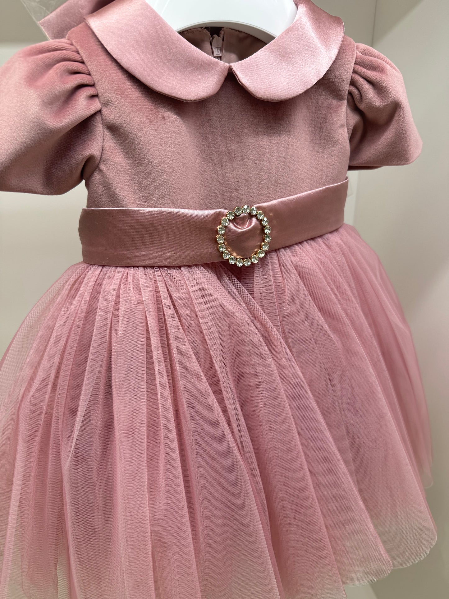 Abito rosa con fiocco dietro !