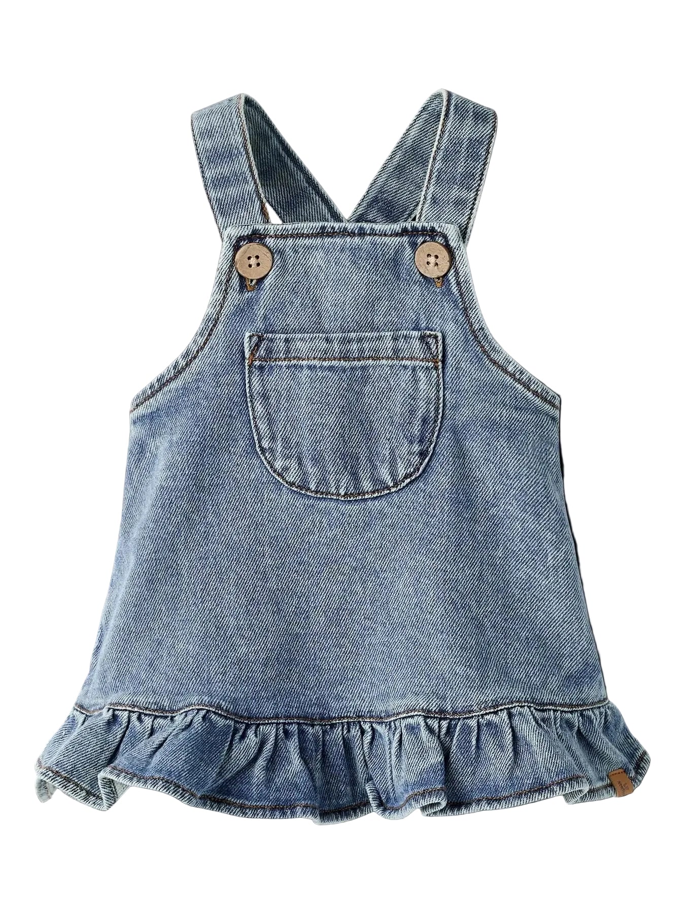 Abito a salopette di jeans lil atelier