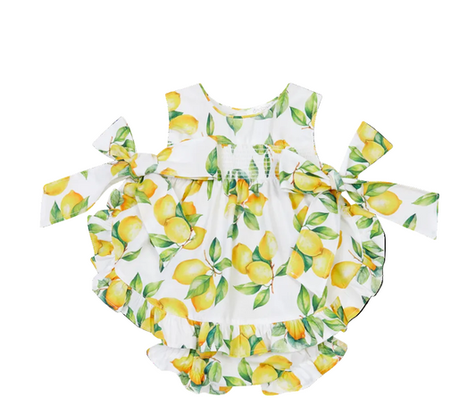 Completo con culotte limoni