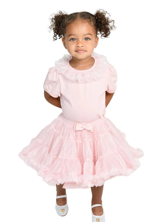 Angel’s face sweet blush