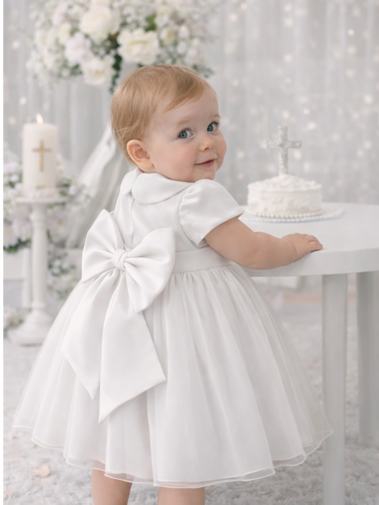 Abito battesimale bimba