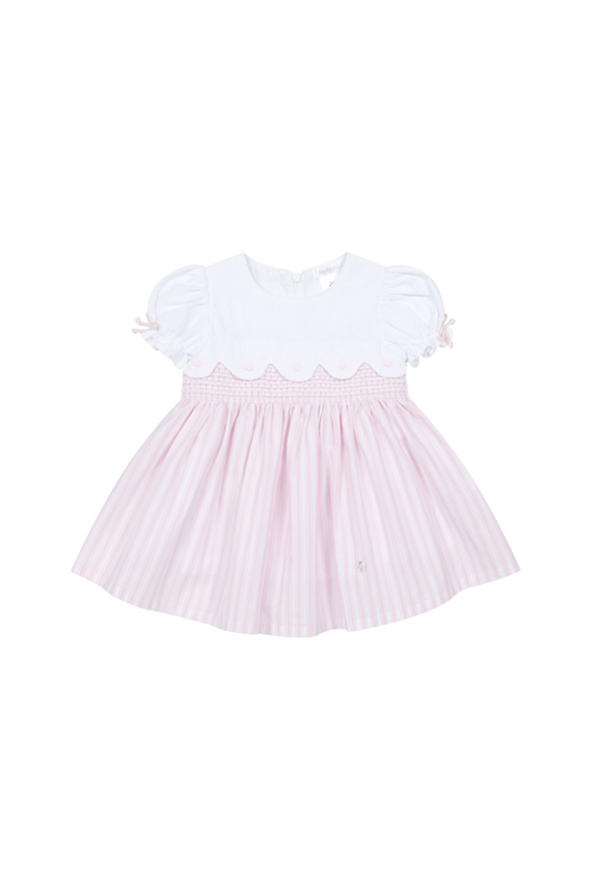 Vestito righe Pink