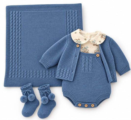 Set nascita gufetti porta fortuna