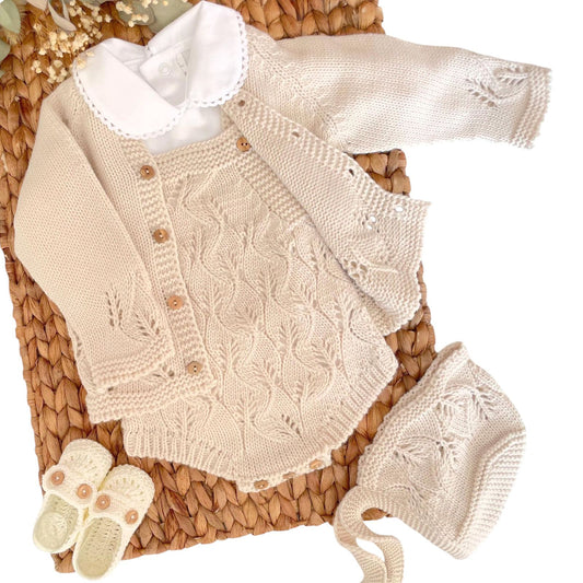 Pagliaccetto beige - La culla di Vanity kids